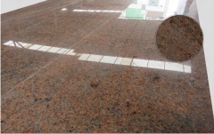 Multicolor Red Granite Tiles Polished Way