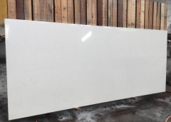 Middle White Arabescato White Quartz Big Slabs