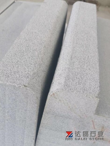 G633 Granite Grey Color Paving Stone Flame Finish