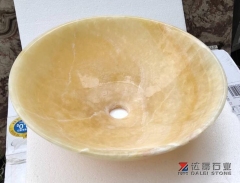 Honey Onyx Wash Basin Sink