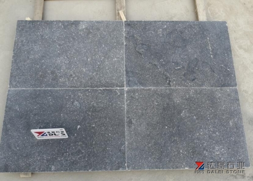 Blue Limestone Honed And Tumble Tiles 