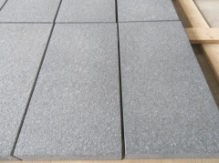 New G36 Dark Grey Granite Tiles Flamed Waterproof Dry finish Way