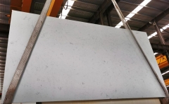 Carrara White Color Terrazzo Artifical Stone Big Slabs For Project