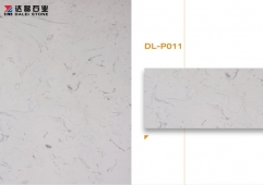 Carrara White Color Terrazzo Artifical Stone Big Slabs For Project