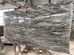 China Juparana Big Slabs Monument Material Regular Lines