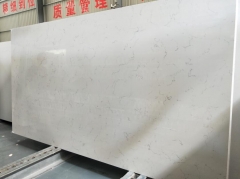 Carrara White Quartz Big Slabs Artificial Stone Engineered Stone Big Slabs