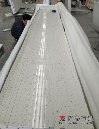 Mary White Quartz Countertops Artificial Stone Engineered Kitchen Countertops