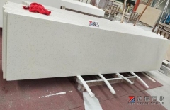 Mary White Quartz Countertops Artificial Stone Engineered Kitchen Countertops
