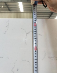 Carrara White Quartz Big Slabs Artificial Stone Engineered Stone Big Slabs