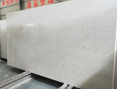 Carrara White Quartz Big Slabs Artificial Stone Engineered Stone Big Slabs