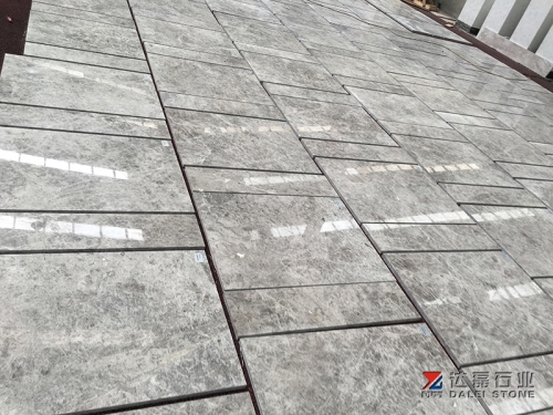 New Castle Grey Marble Tile Polished Marble Tile Dalei Stone