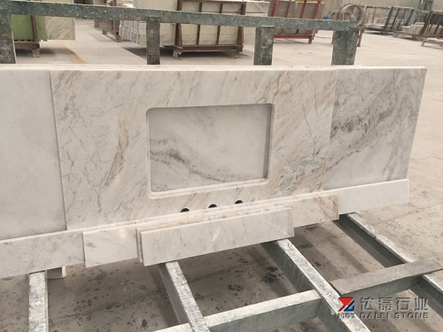 Arabescato Vnato Marble Countertops White Marble Countertops