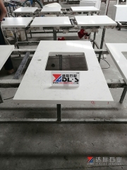 Carrara White Quartz Countertop Artifical Stone Dalei stone