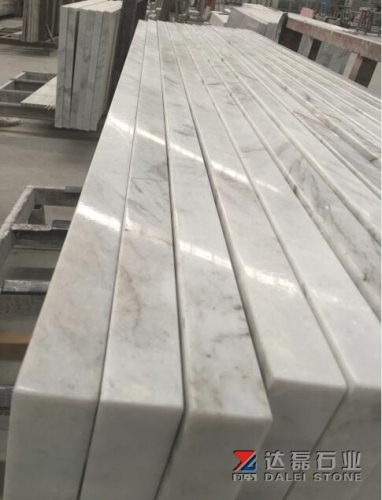 Arabescato Venato White Marble Vanity Tops Sink Cut