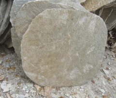 Yellow Beige Paver Stone Natural Split Finish Way
