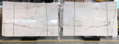 Chinese Calacatta White Marble Shown At Xiamen Stone Fair