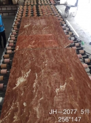 Orange Peel Red Marble Big Slabs China