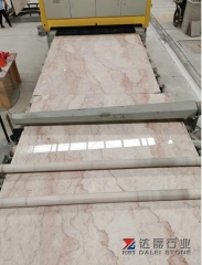 Cream Roses Pink Marble Big Slabs Marble Steps