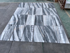 Grey Marble Polished Tiles 1cm Thickness