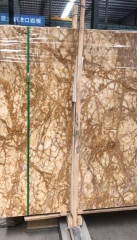 Chrysophoron Golden Beige Color Marble Big Slabs