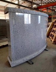 Grey Granite G603 And Indian Black Columbarium Custom Size Producing