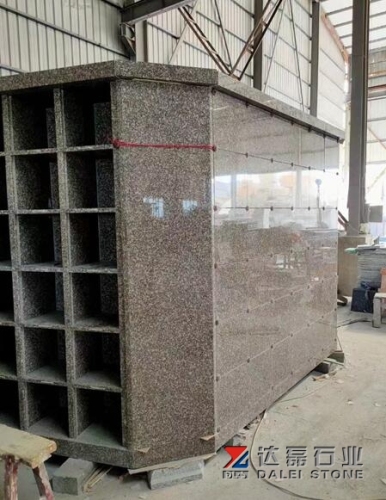 Brown Granite G664 Columbarium Wholesale Producing