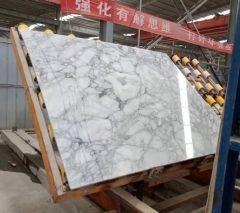 China Carrara White Marble Big Slabs White Marble Blocks