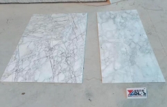 China Arabescato White Marble Thin Tiles Polished Tiles