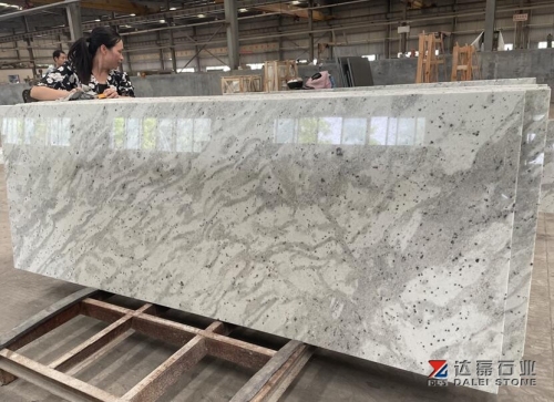 Andromeda White Granite Countertop Vanity Tops