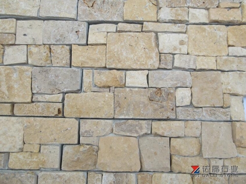 Yellow Color Beige Color Ledgestone Tiles Wholesale