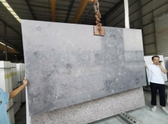 Concrete Grey Color Quartz Stone Popular Now