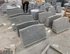 G9402 Granite Monument Imperial Gray Granite Tombstone Slant Gravestone