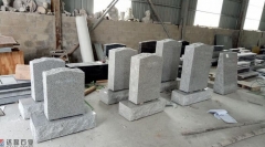 G9402 Granite Monument Imperial Gray Granite Tombstone Slant Gravestone