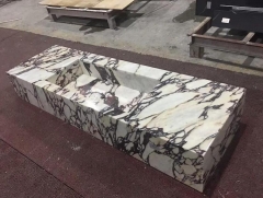 Calacatta Viola Marble Polished Countertops Hotel Bathroom Countertops