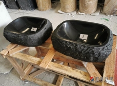 Hainan Black Basalt Sinks For Bathroom