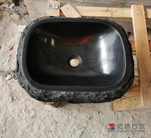 Hainan Black Basalt Sinks For Bathroom