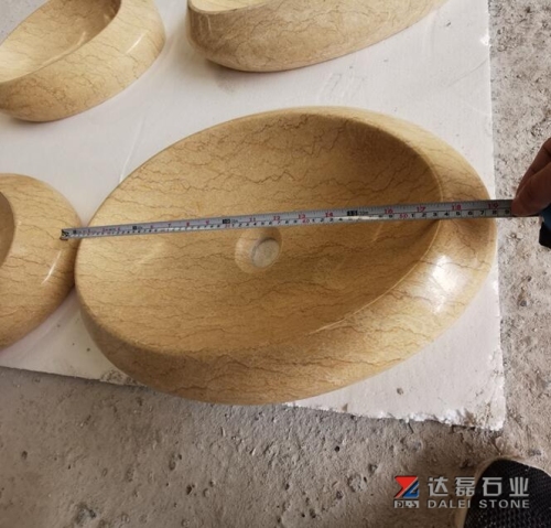 Beige Marble Sinks Wash Basins Marble