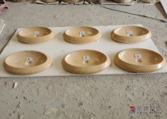 Beige Marble Sinks Wash Basins Marble