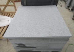 New G654 Padang Dark Flamed Granite Tiles