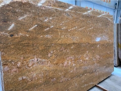 Emperor Gold Granite Polished Big Slabs For Kitchen Countertops