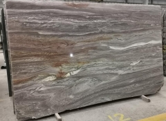 Purple White Grey Marble Big Slabs Wholesale