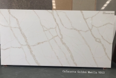 Calacatta Golden Lines Quartz Big Slabs