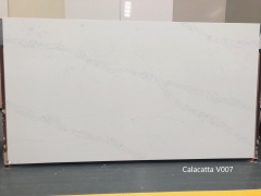 Calacatta White Quartz Big Slabs