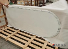 Carrara White Marble Table Top Coffee Table Polished