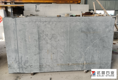 Blue Limestome Big Slabs Saw Cutting Finish Way