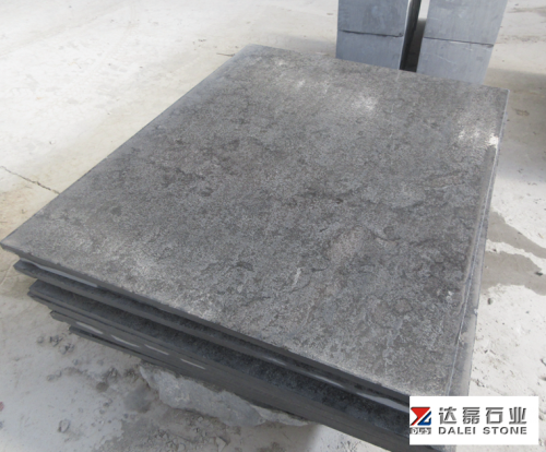 Blue Limestone Flamed Brush Big Slabs Lenth 2200up