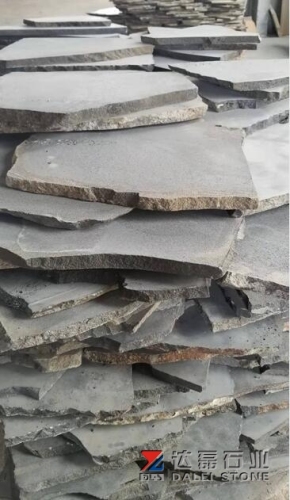 Blue Andesite Crazy Paver Tiles Honed Finish Way