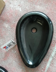 Mongolia Black Granite Wash Basins 600x400x100