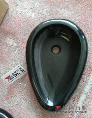 Mongolia Black Granite Wash Basins 600x400x100