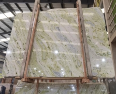 White Green Marble Big Slabs Wholesale Discount Price Selling